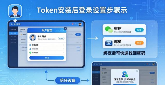 token官方安装后登录设置三步走