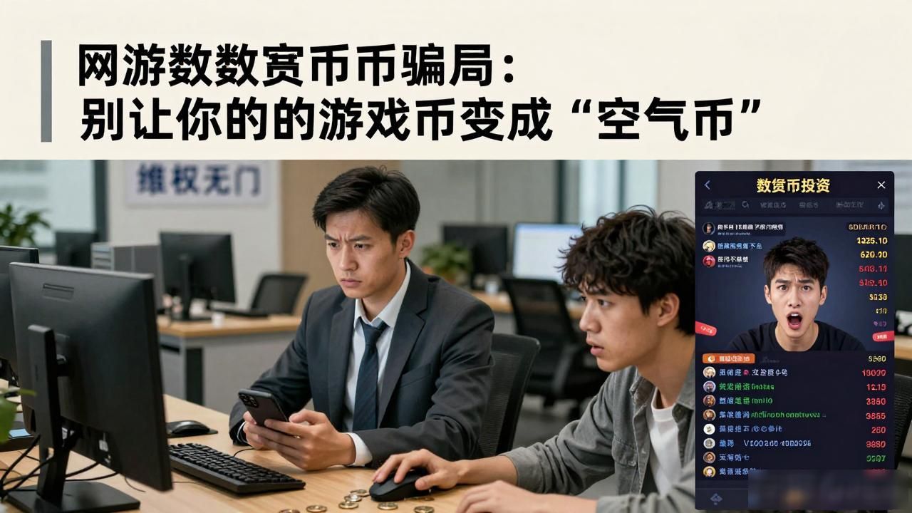 网游数字货币骗局:别让你的游戏币变成“空气币”