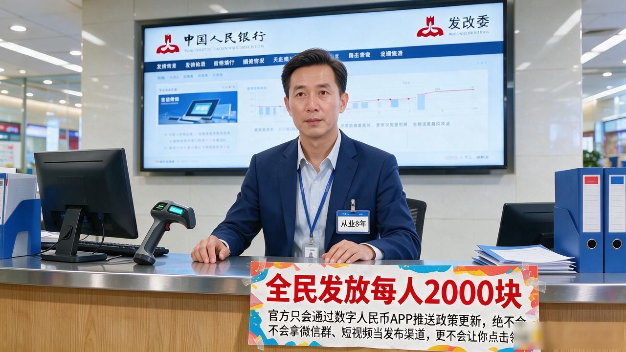 发数字货币是真的吗?银行柜台干了八年,我跟你把这事说透