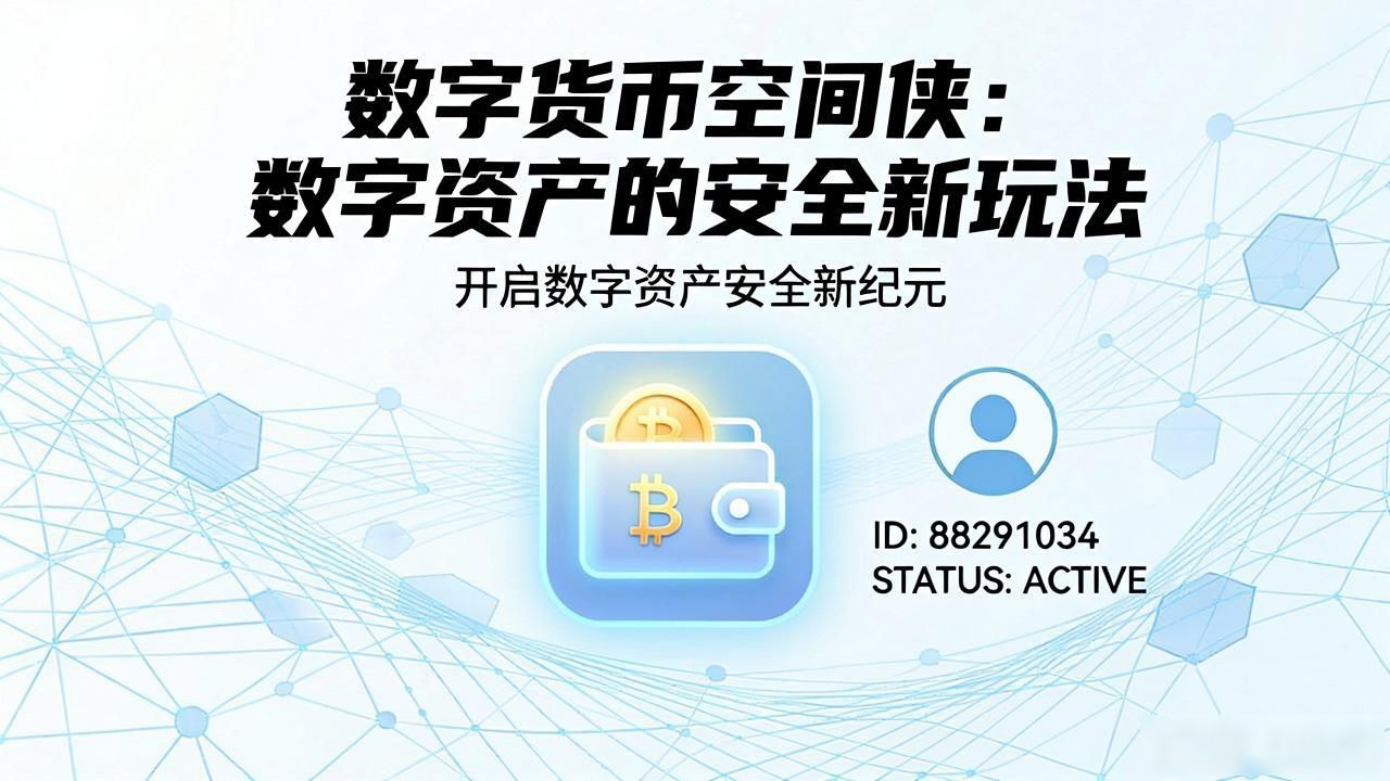 数字货币空间侠:数字资产的安全新玩法