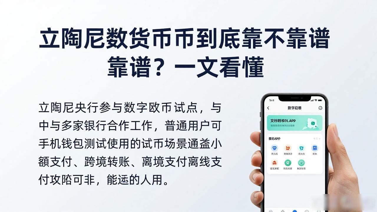 立陶宛数字货币到底靠不靠谱?一文看懂