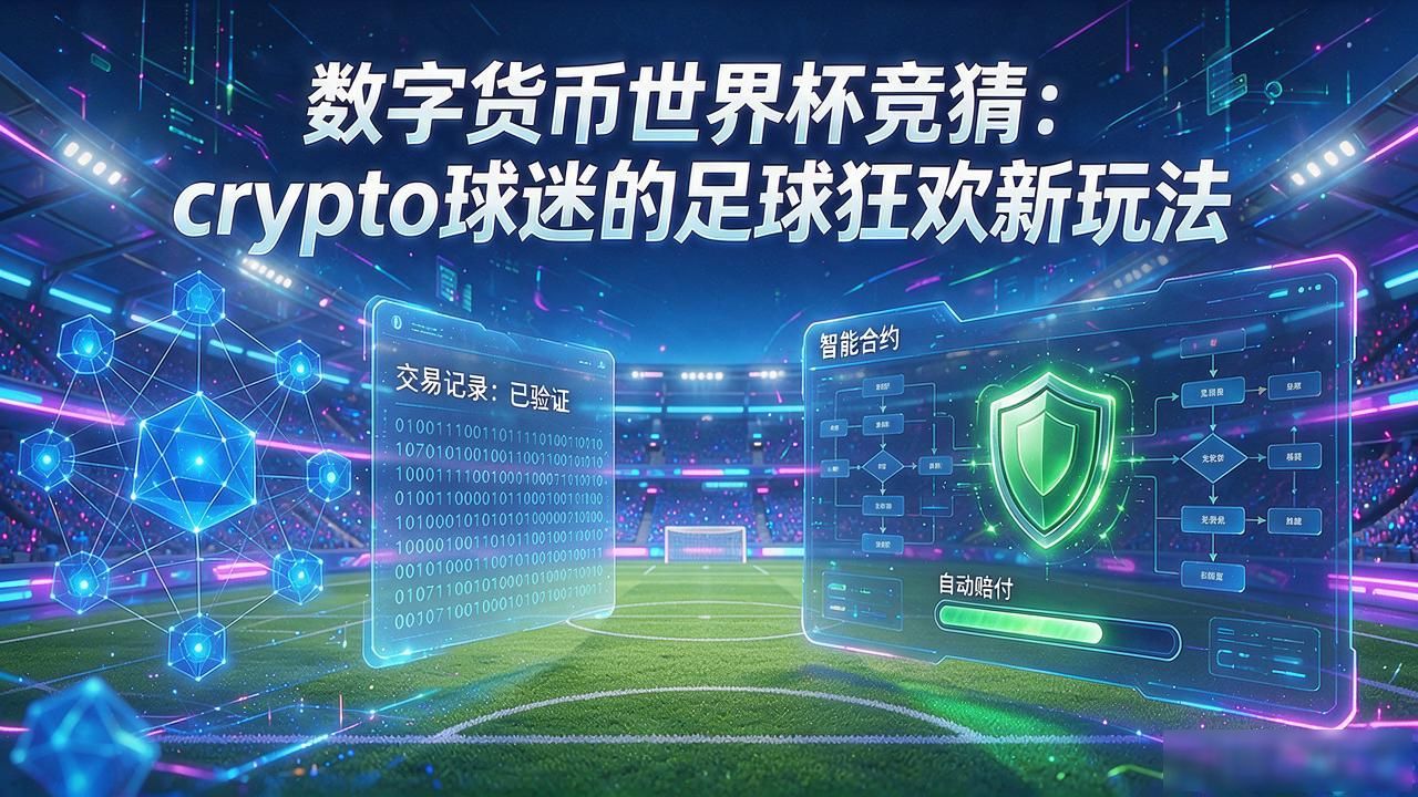 数字货币世界杯竞猜:crypto球迷的足球狂欢新玩法