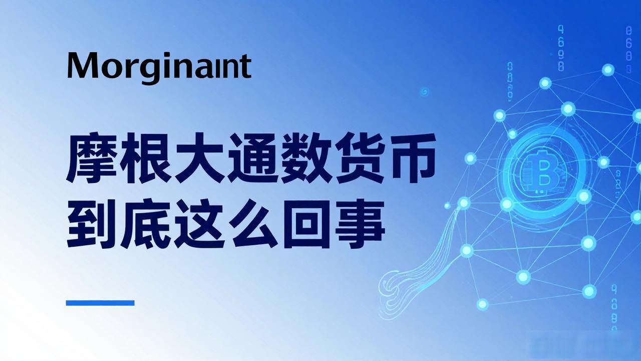 摩根大通数字货币到底怎么回事