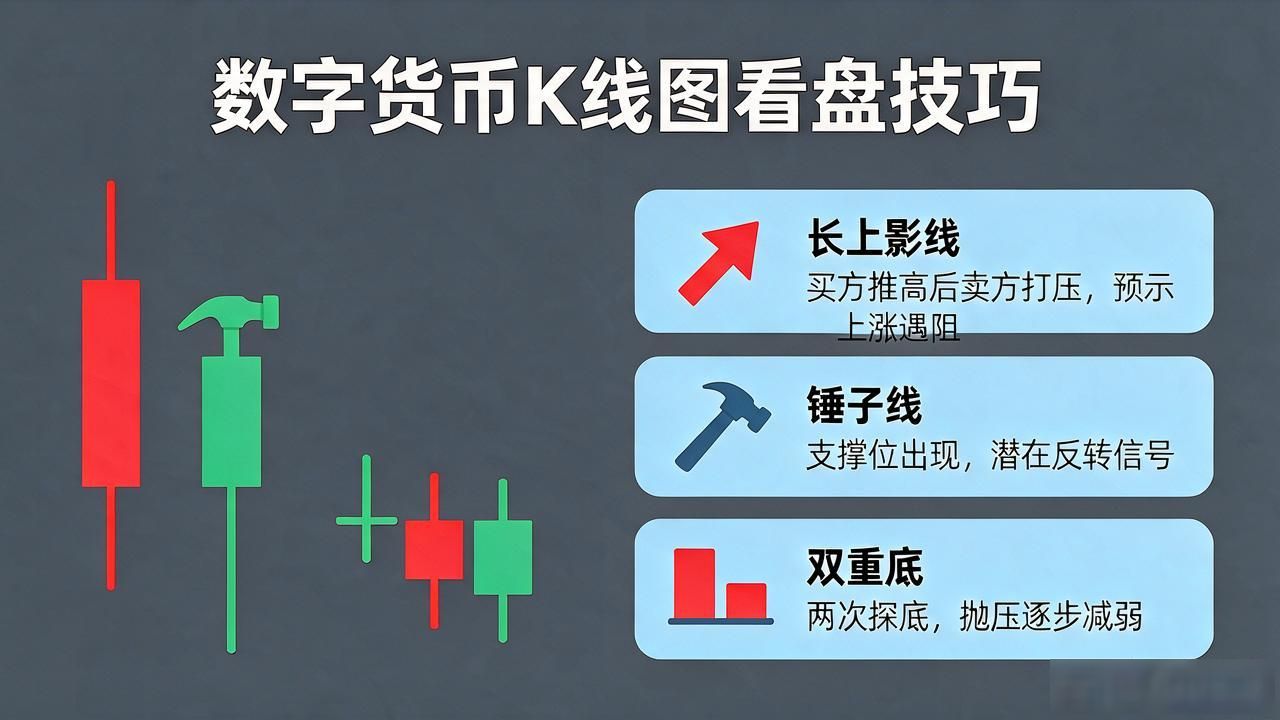 数字货币K线图怎么看?一分钟学会核心看盘技巧